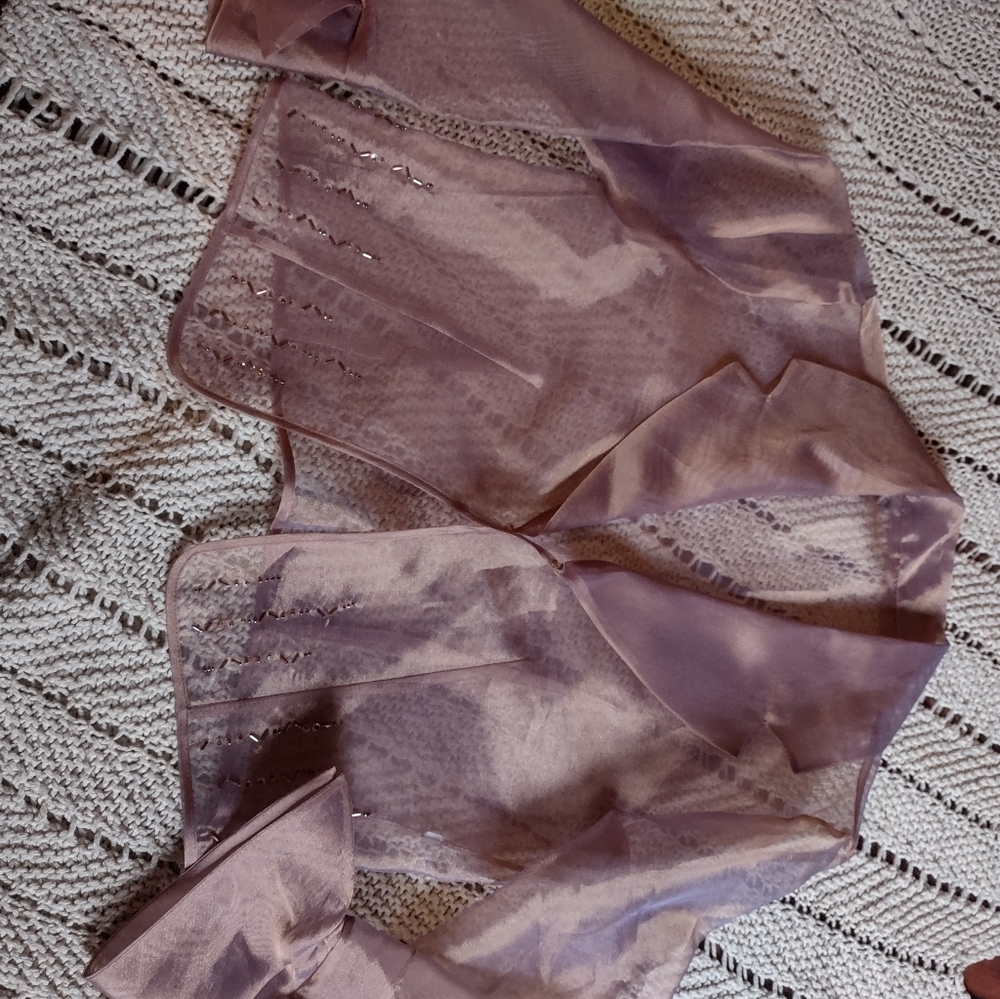 See thru light weight "jacket"